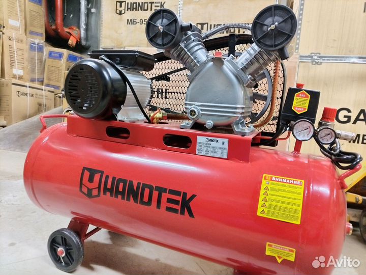 Компрессор воздушный ременной AC 460/100