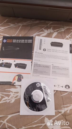 Принтер струйный мфу HP + сканер