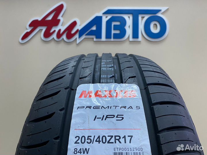 Maxxis Premitra HP5 205/40 R17 84W