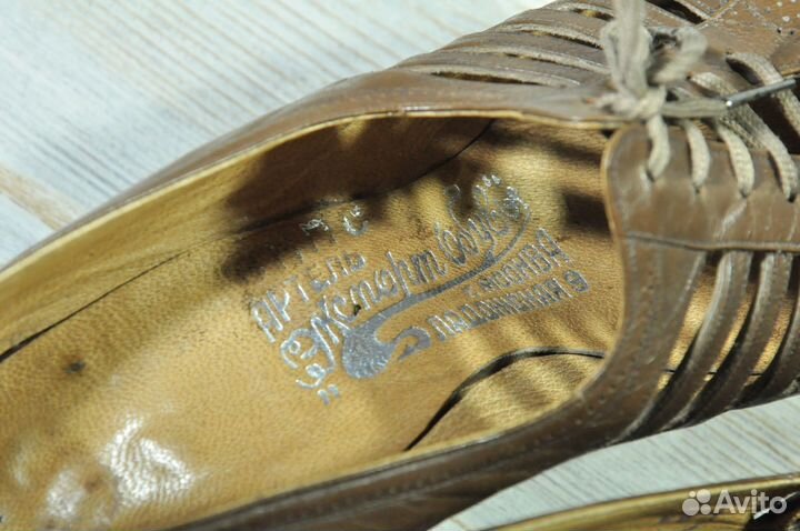 Довоенные туфельки вкпс Экспортобувь 1930 е