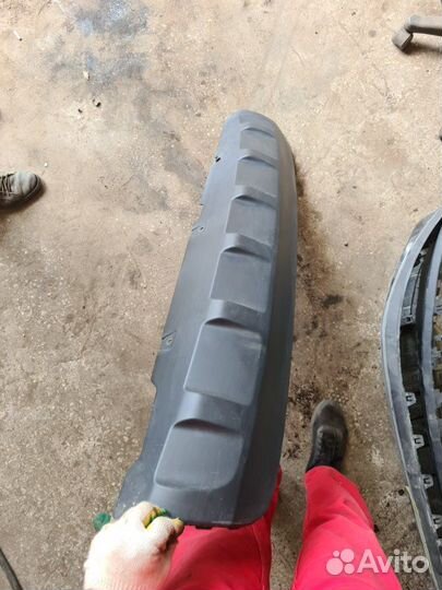 Юбка бампера задняя Kia Picanto 1 2008