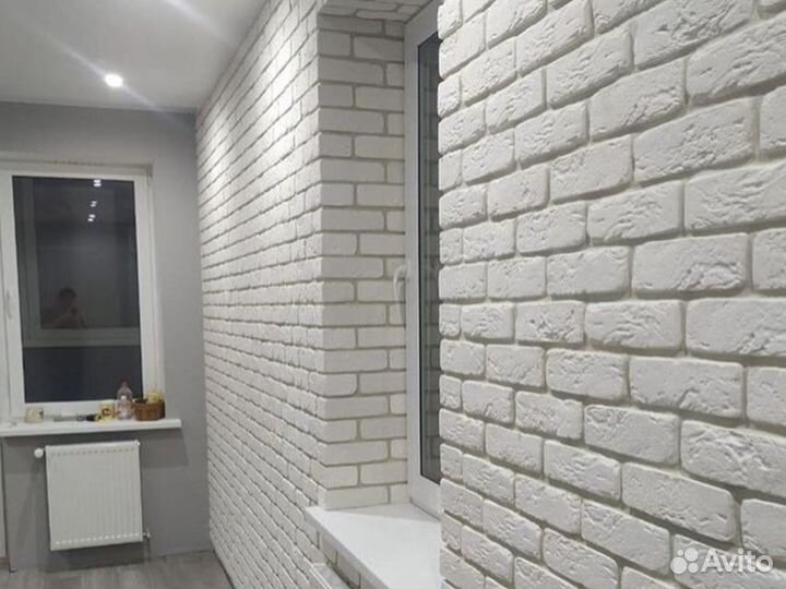 Декоративный камень с монтажом