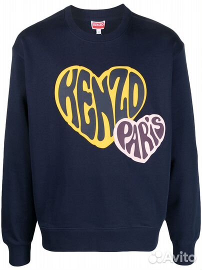 Свитшоты Kenzo Hearts Новые L, XL