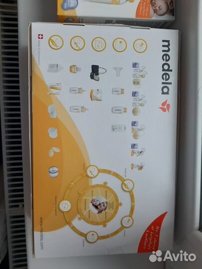 Молокоотсос medela ручной+бутылочки+пакеты