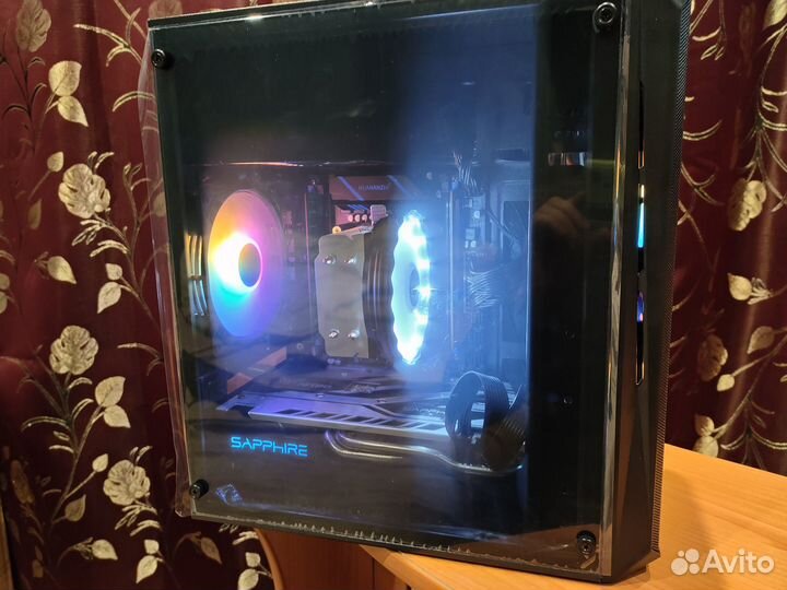 Игровой пк Intel 12 ядер,RX570 8Gb,16Gb RAM,SSD M2