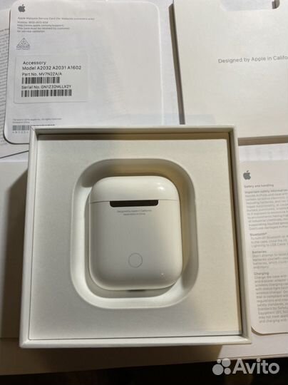 Наушники Apple AirPods оригинал