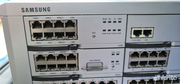 Мини-Атс Samsung OfficeServ 7400 и ubiquity