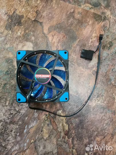 Корпусный кулер пк 120 мм с подсветкой