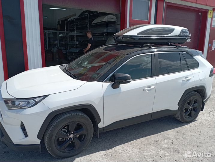 Автобокс Level Касатка 450л на Toyota Rav4