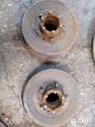 Тормозной барабан в сборе со ступицей на УАЗ