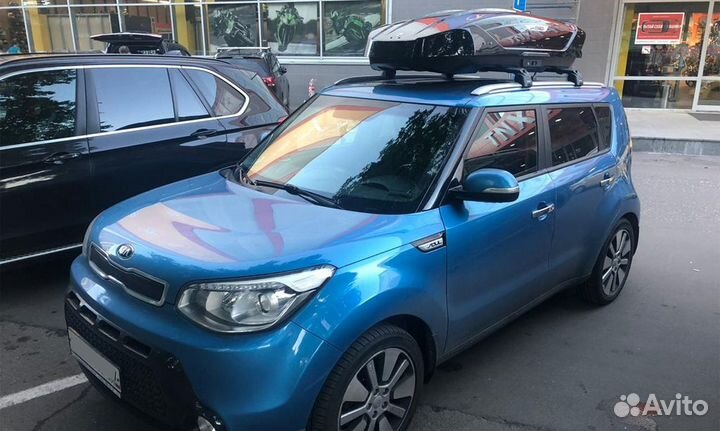 Автобокс (багажник) на KIA Soul