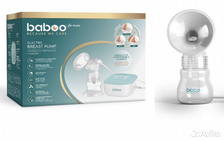 Молокоотсос электрический baboo 2-010