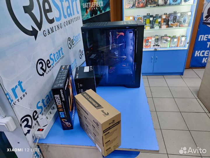 Игровой пк GTX1660super 6gb\I5-10400\16ddr4\ssd480