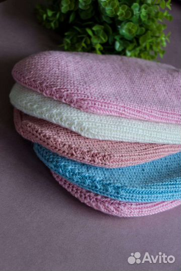 Шапка вязаная бини