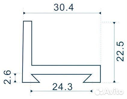 Готовый комплект для раздвижных дверей 2метра