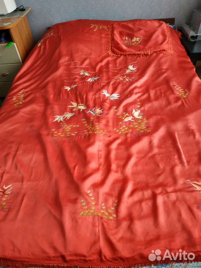 Покрывало на кровать бу