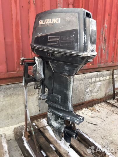 Лодочный мотор suzuki 55 л с 2х