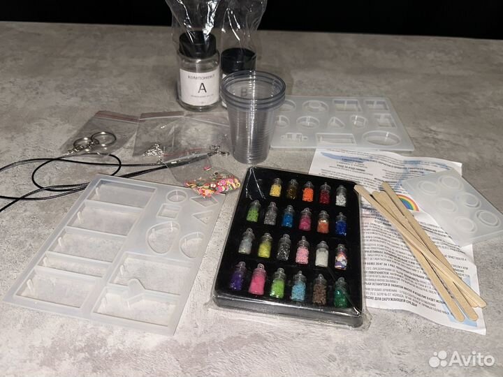 Набор для создания украшений из эпоксидной смолы
