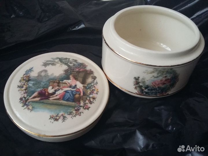 Шкатулки фарфор Англия Франция