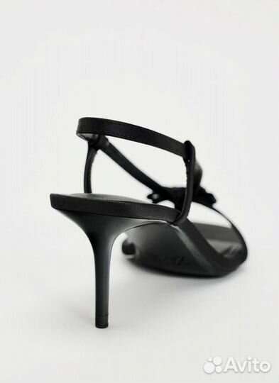 Босоножки zara с бантом