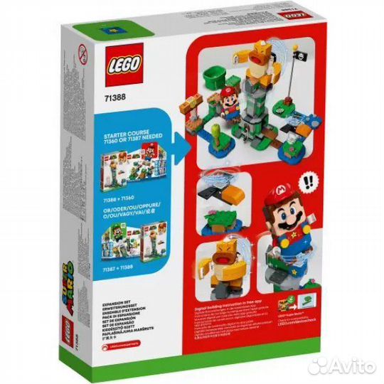 Lego super mario 71388 Падающая башня