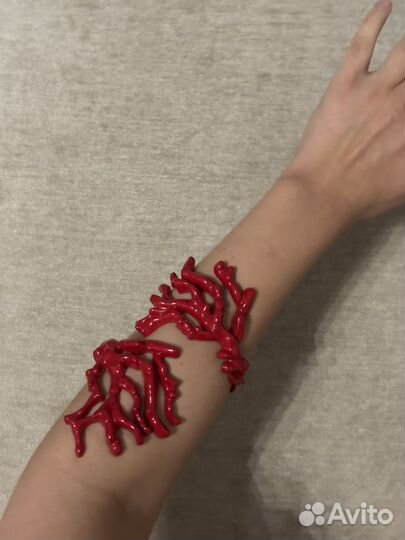 Браслет коралл
