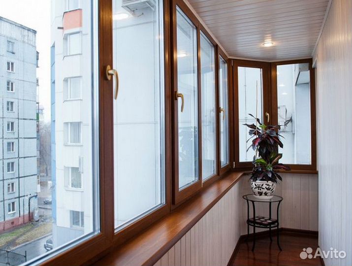 Остекление лоджий и балконов