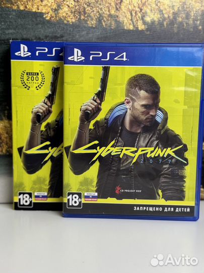 Диск PS4 Cyberpunk 2077