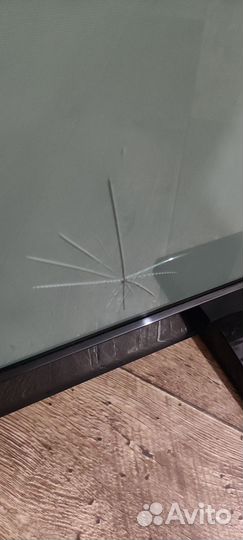 Телевизор ЖК на запчасти samsung разбит экран