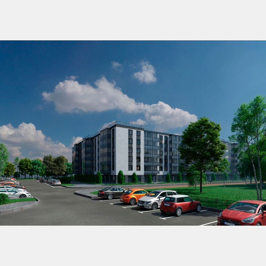 1-к. квартира, 35,7 м², 4/6 эт.