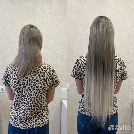 Наращивание биопротеиновых волос