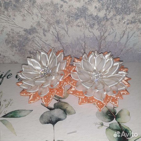 Бантики для волос любого цвета