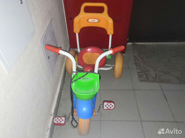 Велосипед детский 3х колесный