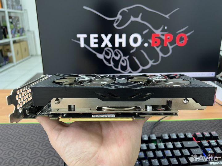 Видеокарта Palit 1660ti с гарантией