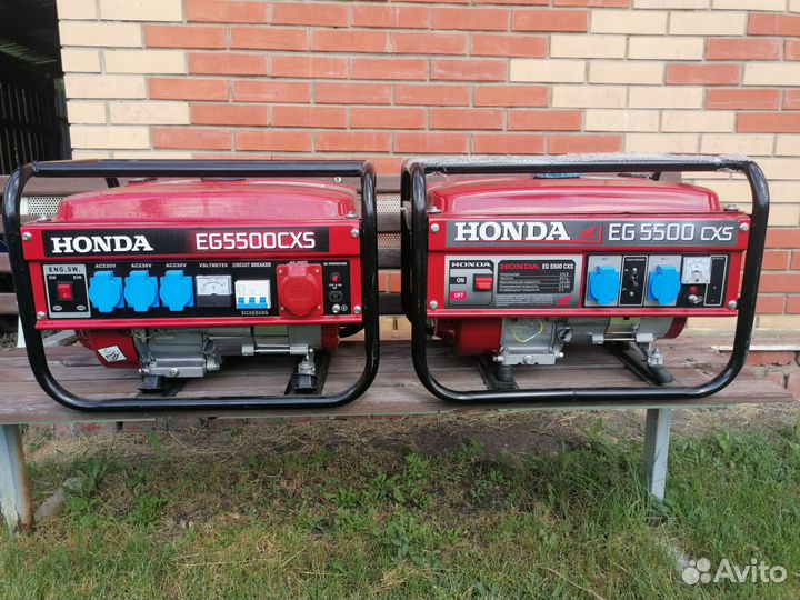 Генератор бензиновый honda eg 5500cxs