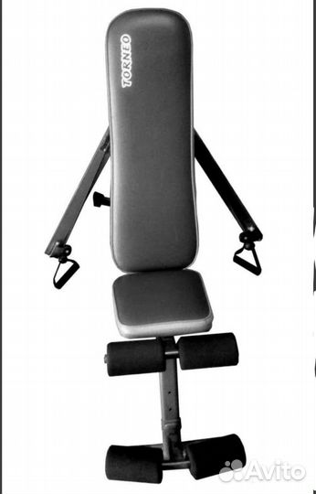 Скамья универсальная Torneo с эспандером