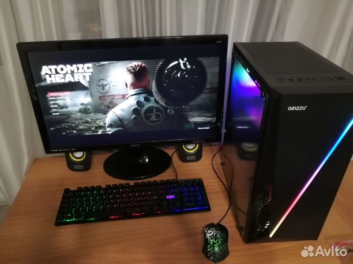 Игровой компьютер Core i5, Radeon RX 550 4GB, 16Gb