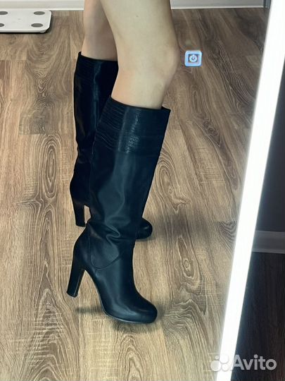 Сапоги ботфорты