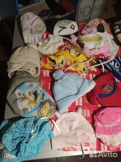 Детские шапочки бу