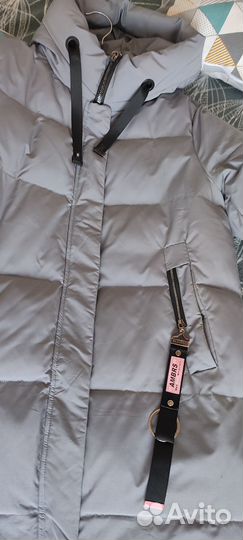 Пуховик женский 48 50 бу