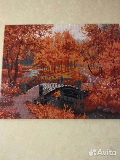Алмазная мозаика готовые работы