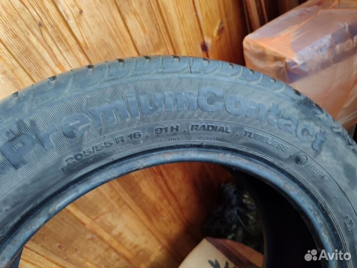 Continental PremiumContact 6 5.50/5 R16 и 5/5 R16