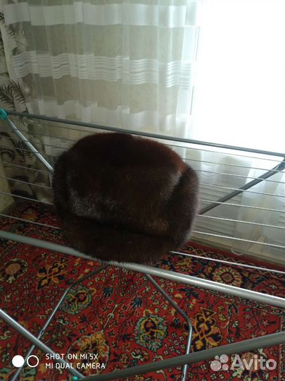 Меховая мужская кепка