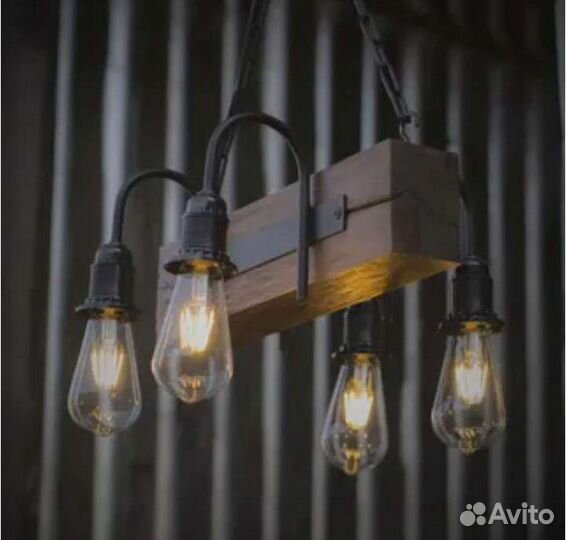 Люстры в стиле лофт