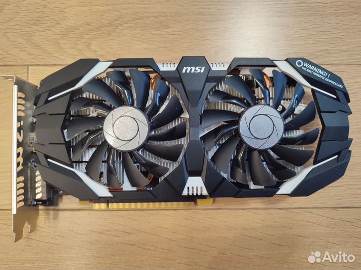 MSI GeForce GTX 1060 6Gb OCV1