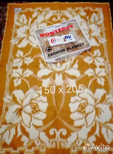 Одеяло ангора/шерсть для северного полюса новое