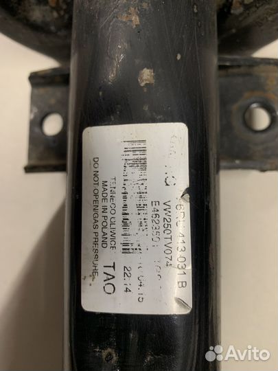 Амортизатор Поло VW Polo передний 6RU413031B