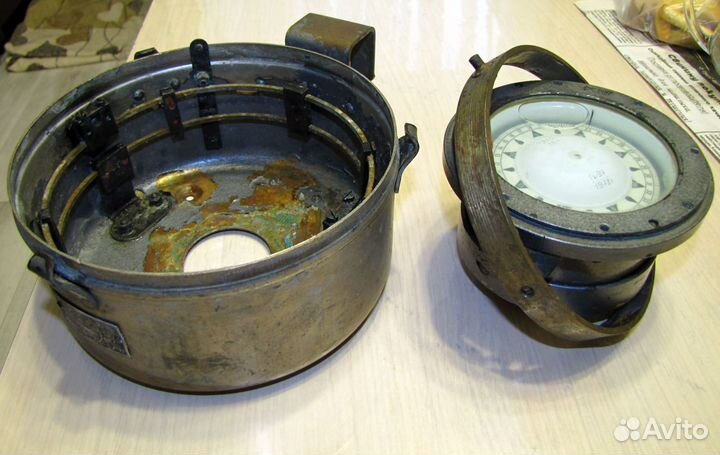 Компас, корабельный. СССР