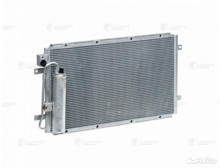 Luzar lrac 0190 Радиатор кондиц. с ресивером для а