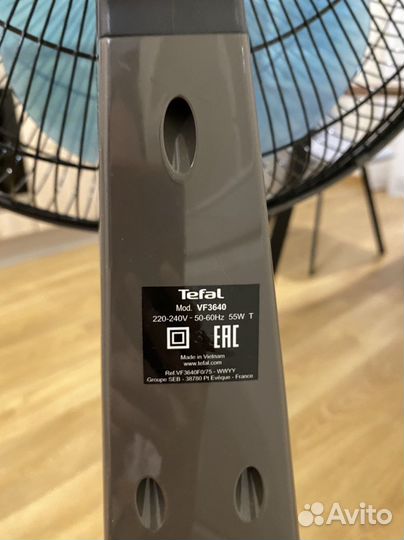 Вентилятор напольный tefal VF3640